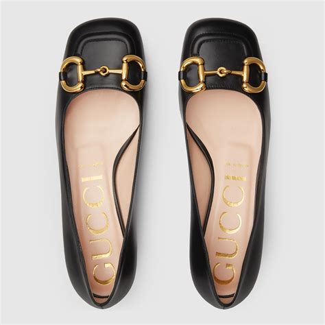 gucci women's ballet flat with horsebit